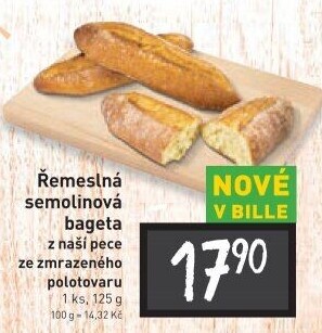 Bageta řemeslná semolinová