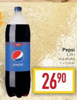 Limonáda Pepsi