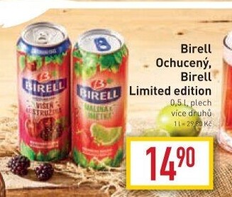 Nealkoholické pivo ochucené Birell