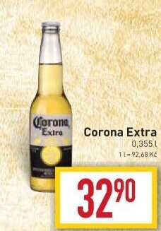 Pivo světlý ležák Corona Extra