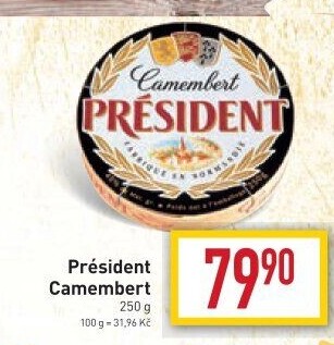 Sýr Camembert Président