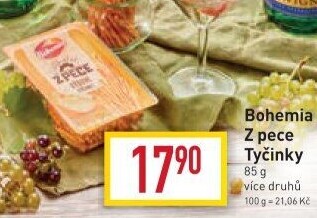 Tyčinky Z pece Bohemia Chips