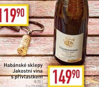 Vína Habánské sklepy - přívlastková
