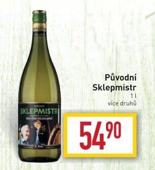 Víno Původní Sklepmistr ČVZ