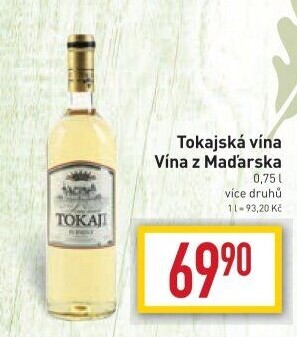 Víno Tokaji