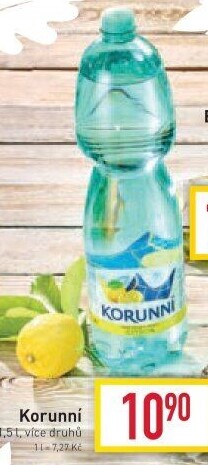 Voda ochucená Korunní