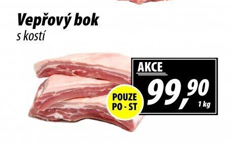 Vepřový bok s kostí