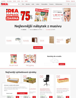akční leták IDEA nábytek 6.9.2022-12.9.2022