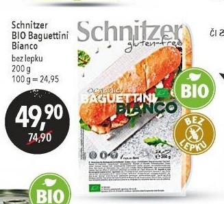 Bageta bez lepku Bio Schnitzer