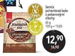 Kaše pohanková bez lepku Semix
