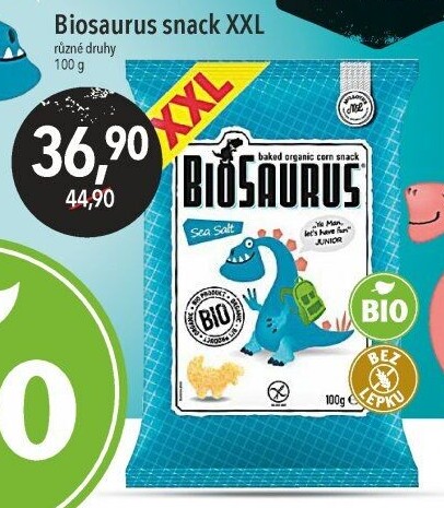 Křupky kukuřičné bez lepku Biosaurus