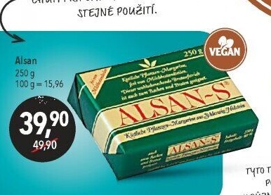 Margarín Alsan-S Alsan