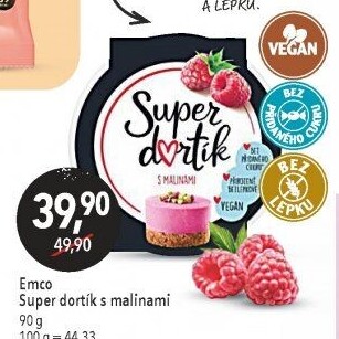 Super dortík bez lepku Emco