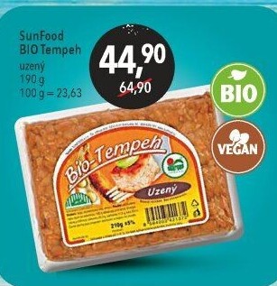 Tempeh uzený bio Sunfood