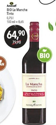 Vino La Mancha Tinto bio Alnatura