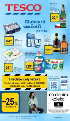 akční leták Tesco 7.9.2022-13.9.2022