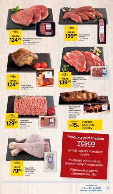 akční leták Tesco 7.9.2022-13.9.2022