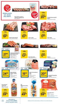 akční leták Tesco 7.9.2022-13.9.2022