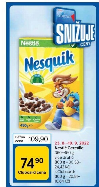 Cereálie Nestlé