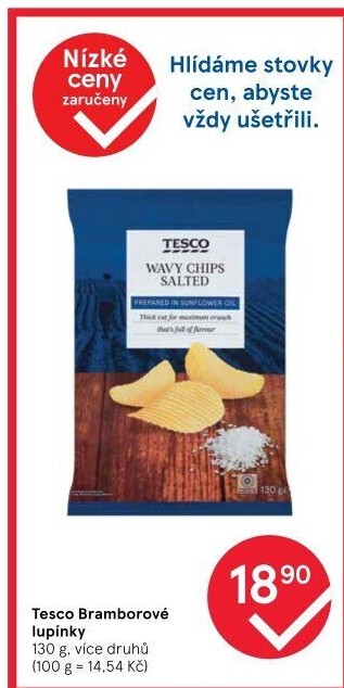 Chipsy Tesco