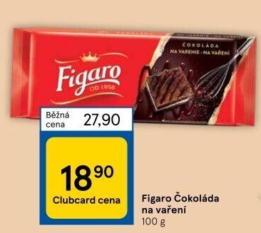 Čokoláda na vaření Figaro