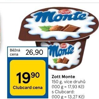 Dezert Monte Zott