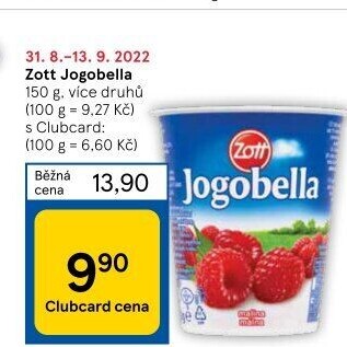 Jogurt Jogobella Zott