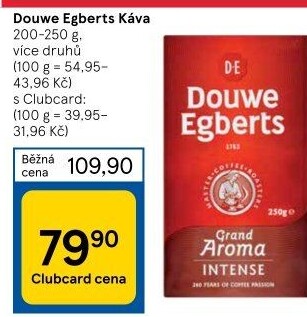 Kávy Douwe Egberts