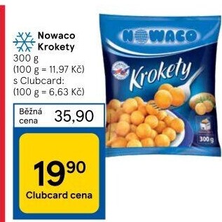 Krokety mražené Nowaco