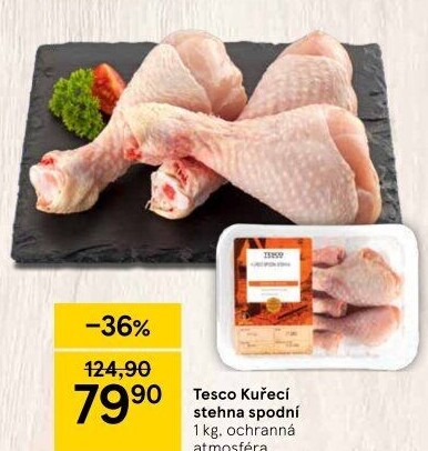 Kuřecí stehna Tesco
