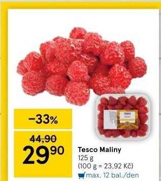 Maliny Tesco