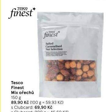 Mix ořechů Tesco Finest