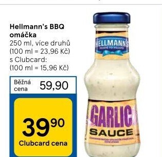 Omáčky BBQ Hellmann'