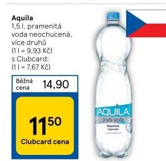 Přírodní voda Aquila