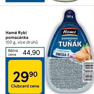 Rybí pomazánka Hamé