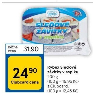 Sleďové závitky Rybex