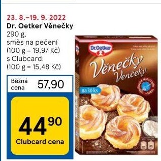 Směs na věnečky Dr. Oetker