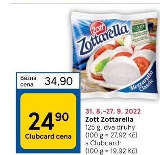 Sýr Zottarella Zott
