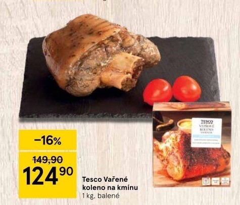 Vepřové koleno s kmínem Tesco