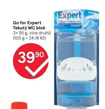 WC blok gelový Go for Expert