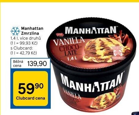 Zmrzlina v kelímku Manhattan Nestlé