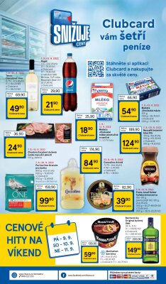 akční leták Tesco 7.9.2022-13.9.2022