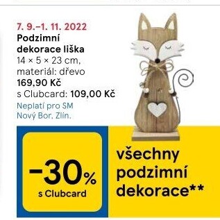 Dřevěné dekorace