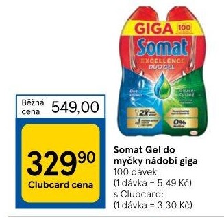 Gely do myčky Somat