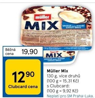 Jogurt Müller Mix