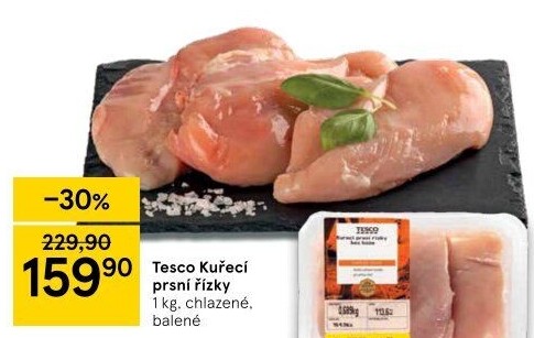 Kuřecí prsní řízky Tesco