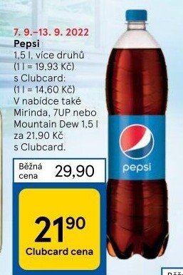 Limonáda Pepsi