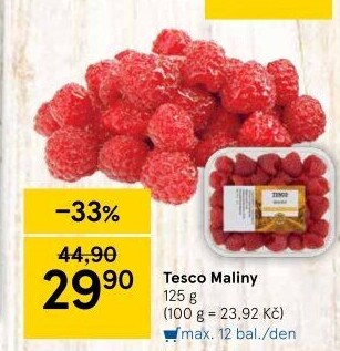 Maliny Tesco