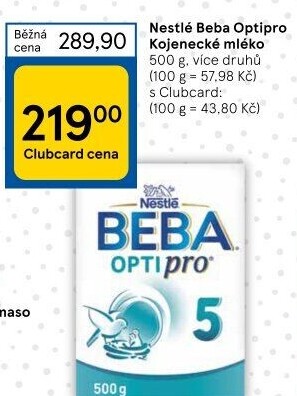 Mléčná výživa Beba Optipro Nestlé