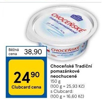 Tradiční pomazánkové Choceňské